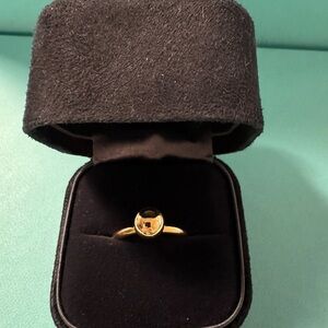 Tiffany & Co. Gold Signet Dome Ring
